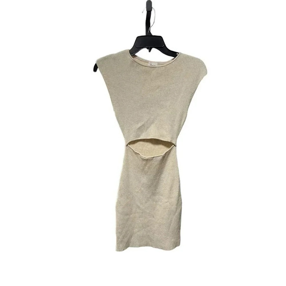 Wilfred Free Cut Out Knit Mini Dress NWT Size XS - Picture 2 of 7